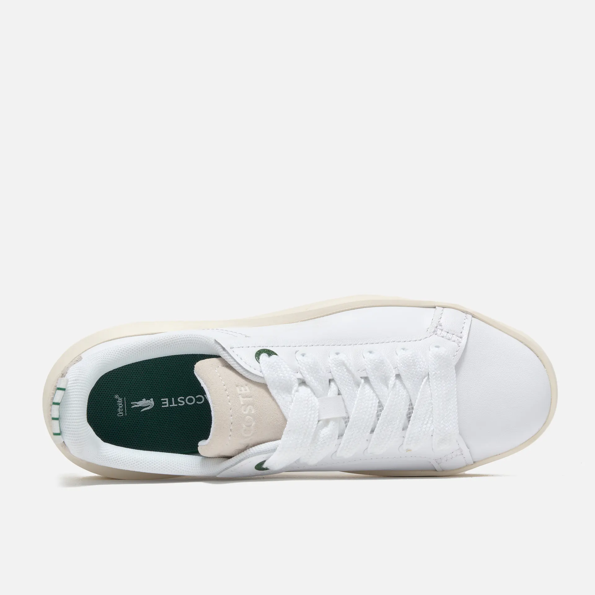 Lacoste women's sneakers on sale white